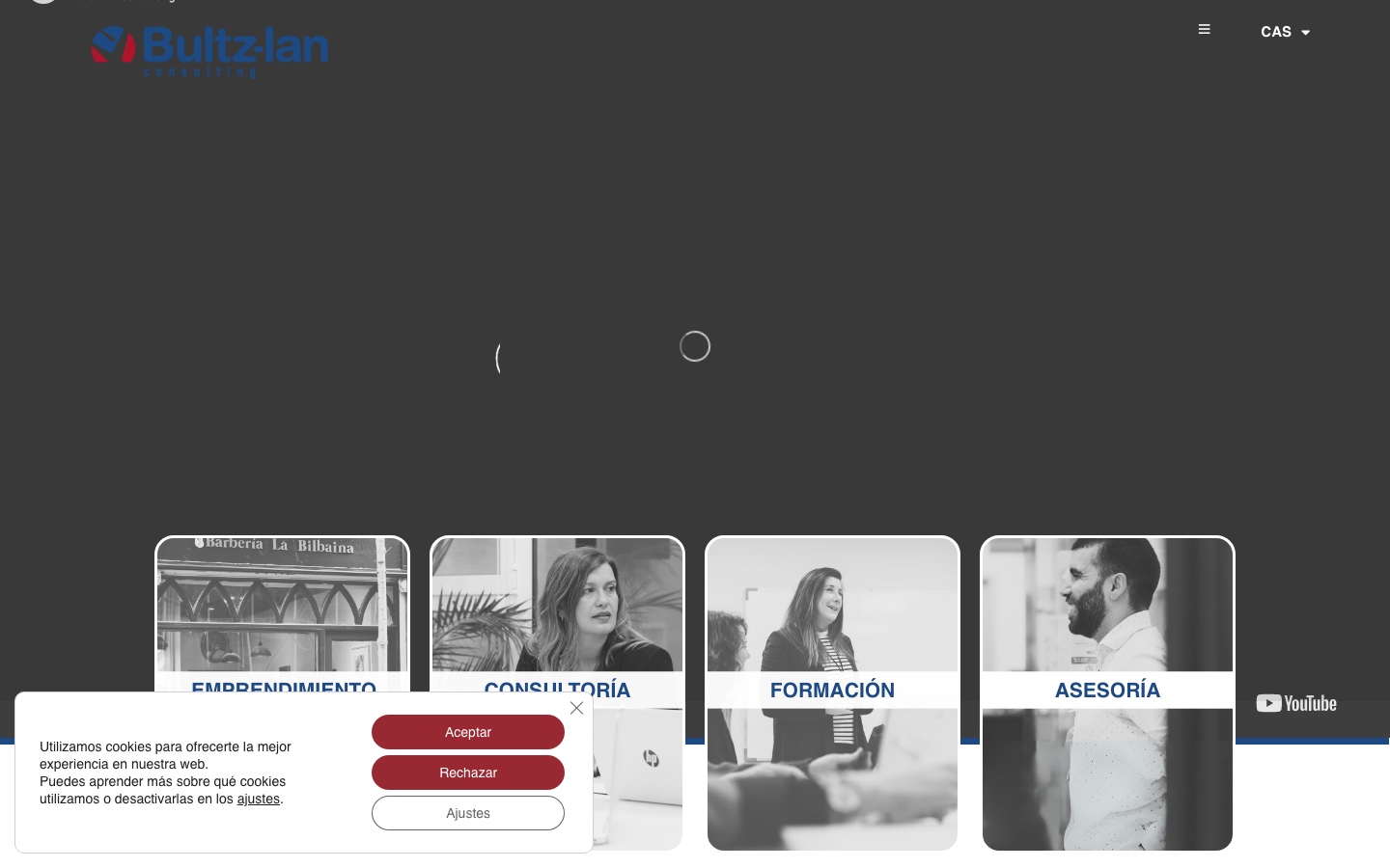 Web corporativa de Bultz-lan